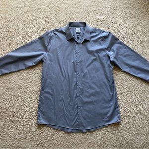 Men’s JF J.Ferrar Gray super slim fit dress shirt